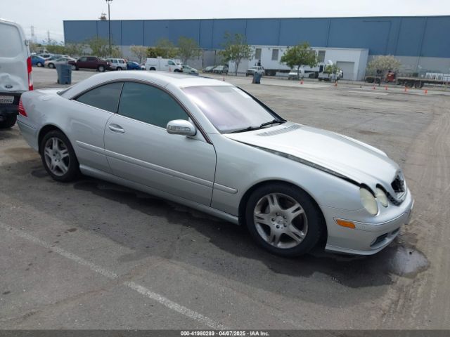 2003 MERCEDES-BENZ CL 500 WDBPJ75J23A033309