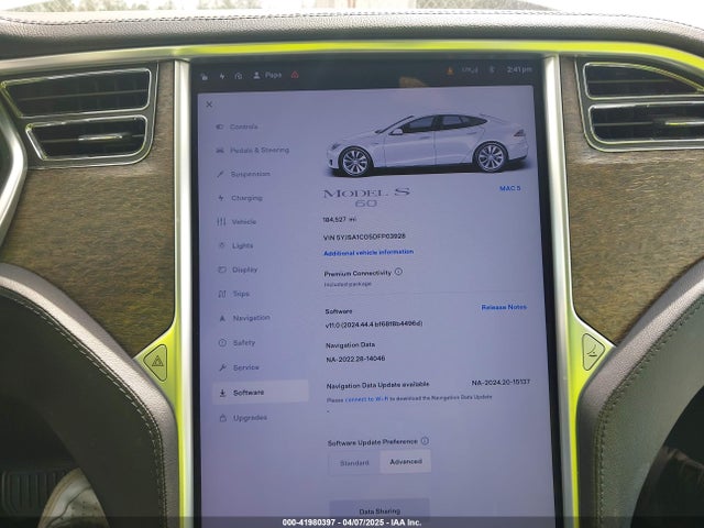 2013 TESLA MODEL S 5YJSA1CG5DFP03928 Photo 6