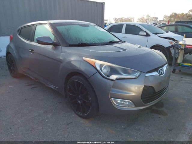 Auction sale of the 2012 Hyundai Veloster Base W/black, vin: KMHTC6AD1CU082872, lot number: 41980406
