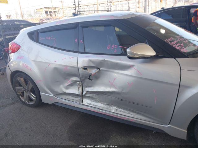 KMHTC6AE1FU225137 Hyundai Veloster Turbo