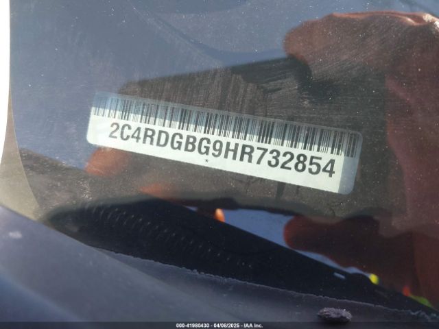 2C4RDGBG9HR732854 Dodge Grand Caravan Se Plus