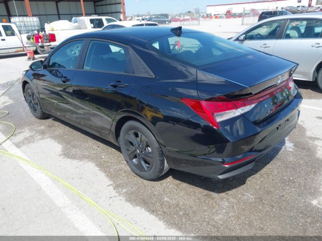 KMHLM4AJ5PU085836 Hyundai Elantra Hybrid Blue