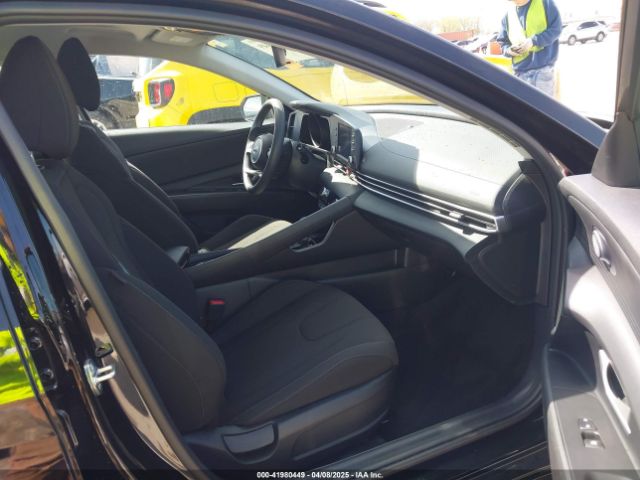 KMHLM4AJ5PU085836 Hyundai Elantra Hybrid Blue