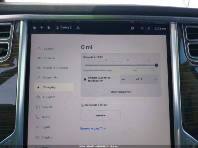 5YJXCAE49GF001067 Tesla Model X 60d/p100d/p90d