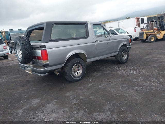 41980537 :رقم المزاد ، 1FMEU15H4HLA38822 vin ، 1987 Ford Bronco U100 مزاد بيع