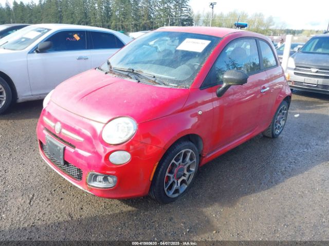 2012 FIAT 500 3C3CFFBR6CT270274 Photo 1