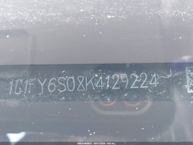 1G1FY6S08K4129224 Chevrolet BOLT EV LT