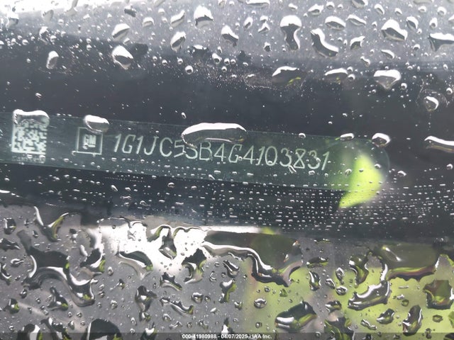 1G1JC5SB4G4103831 Chevrolet Sonic Lt Auto