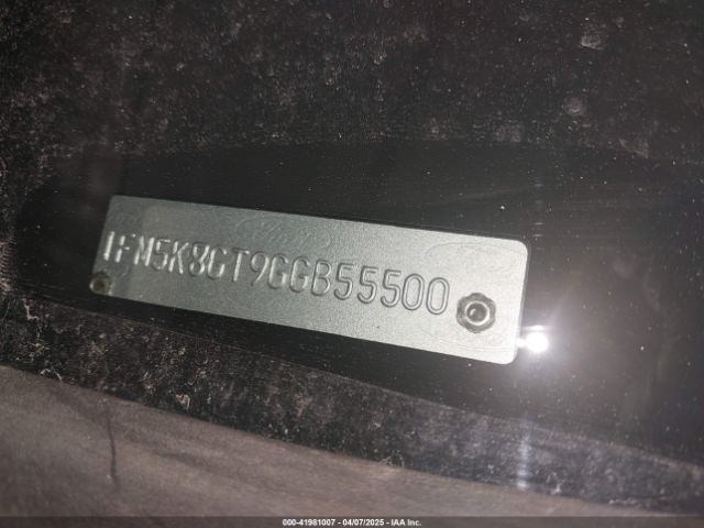 1FM5K8GT9GGB55500 Ford EXPLORER SPORT
