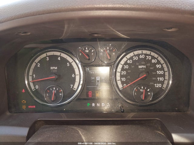 2011 Ram Ram 1500 Slt მანქანა იყიდება აუქციონზე, vin: 1D7RV1GT6BS630424, აუქციონის ნომერი: 41981100