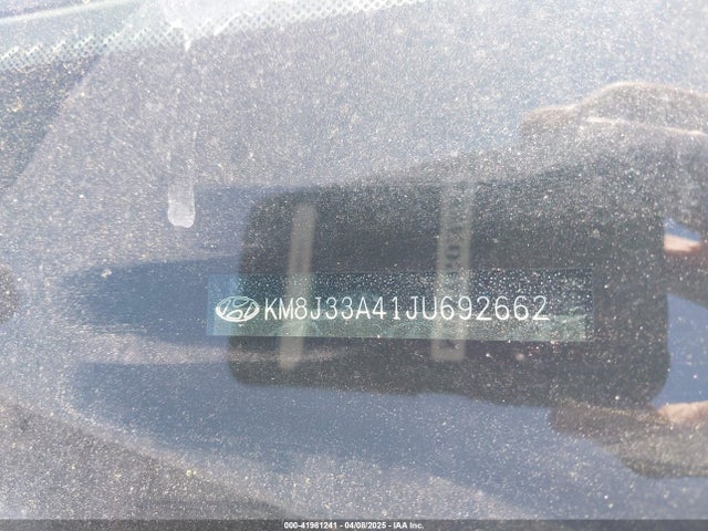 KM8J33A41JU692662 Hyundai TUCSON SEL