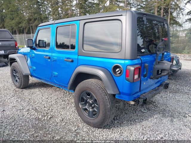 1C4PJXDG6RW287267 Jeep Wrangler 4-door Sport 4x4