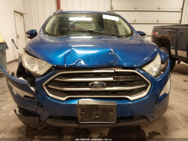 MAJ6S3GL1KC292822 Ford Ecosport Se