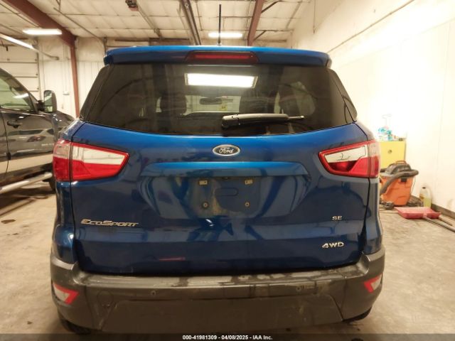 MAJ6S3GL1KC292822 Ford Ecosport Se