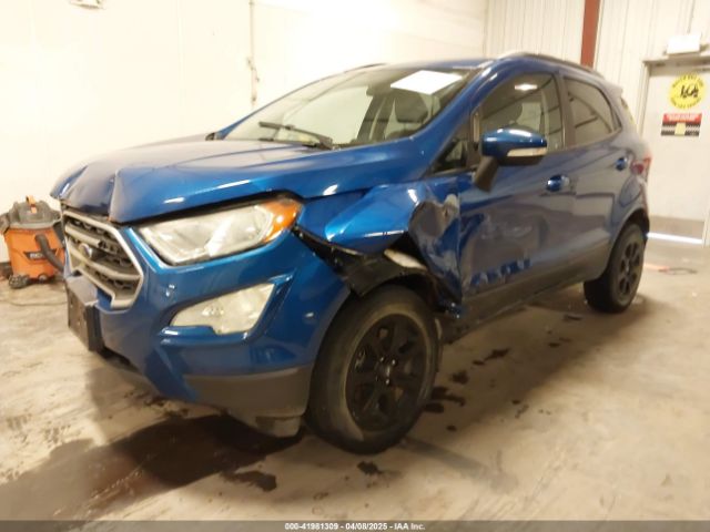 MAJ6S3GL1KC292822 Ford Ecosport Se