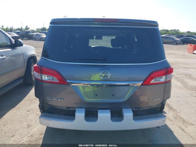 JN8AE2KP3H9165631 Nissan Quest Sv
