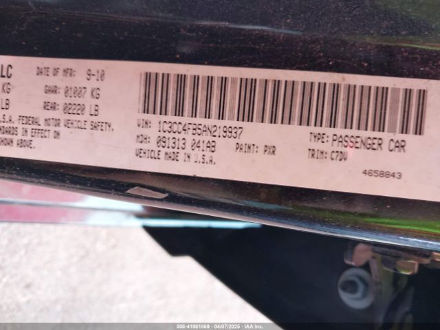 2010 CHRYSLER SEBRING 1C3CC4FB5AN219937 Photo 8