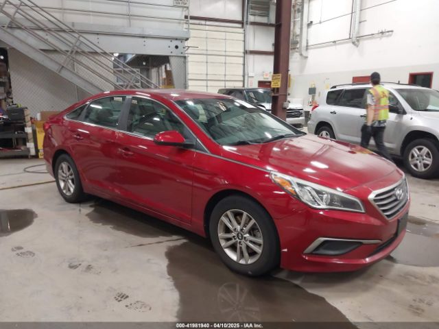 Auction sale of the 2016 Hyundai Sonata, vin: 5NPE24AF4GH398336, lot number: 41981940