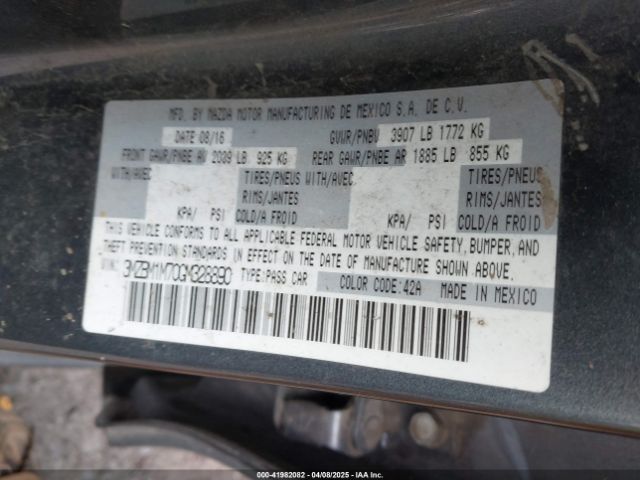 3MZBM1M70GM328890 Mazda Mazda3 I Touring