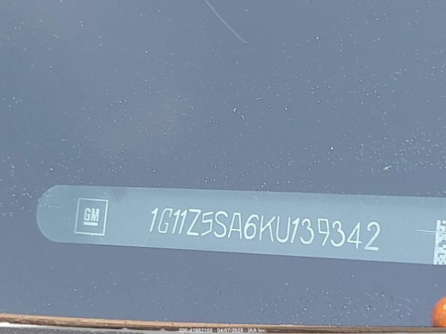 2019 CHEVROLET IMPALA 1G11Z5SA6KU139342 Photo 8