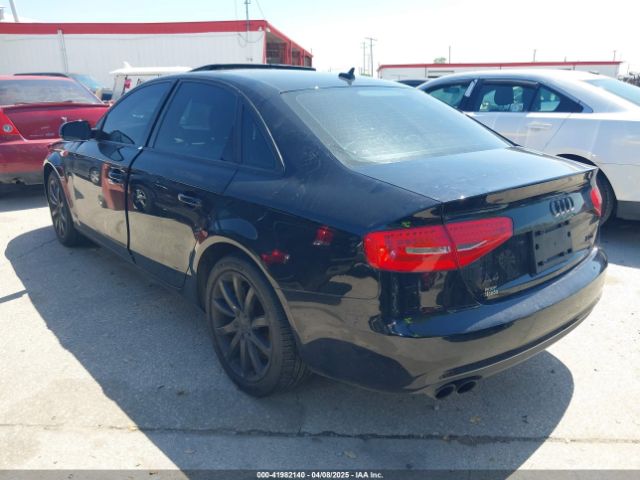 2013 AUDI A4 WAUEFAFLXDA164378 Photo 2