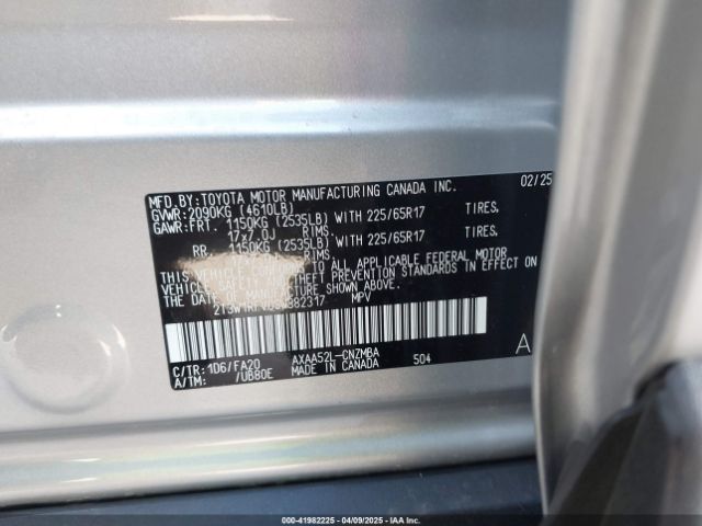 2T3W1RFV0SW382317 Toyota Rav4 Xle
