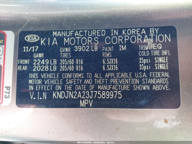 KNDJN2A23J7589975 KIA Soul !