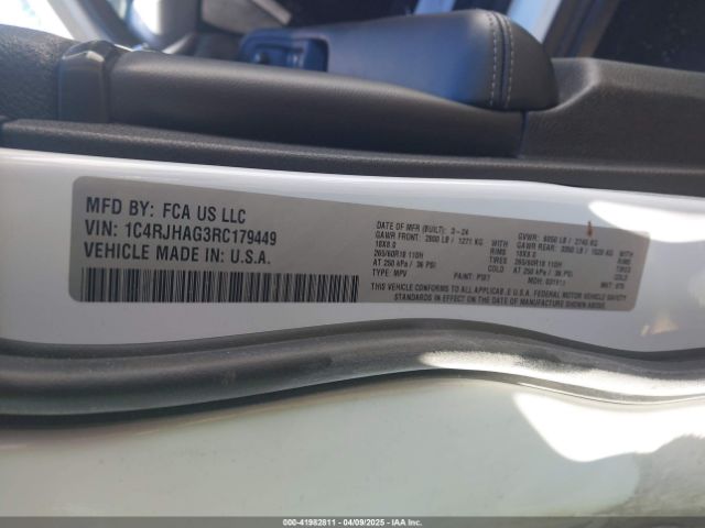 2024 JEEP GRAND CHEROKEE 1C4RJHAG3RC179449 Photo 8