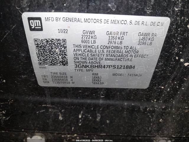 Chevrolet Blazer Awd 2lt 2023 3GNKBHR47PS121884 Image 9