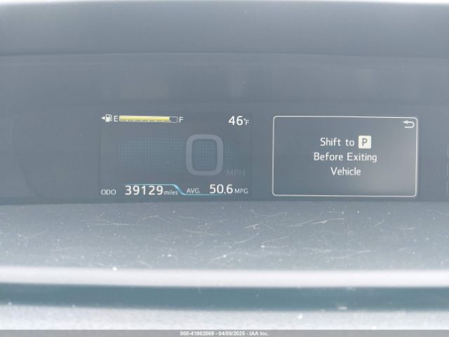 JTDL9RFU2K3000147 Toyota Prius Le