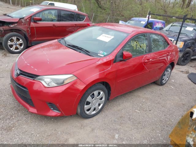 2T1BURHE5GC651237 Toyota COROLLA LE