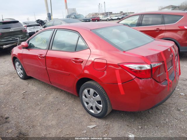 2T1BURHE5GC651237 Toyota COROLLA LE