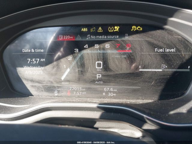 WAUFADF55NA039716 Audi A5 Sportback Premium Plus 45 Tfsi S Line Quattro S Tronic