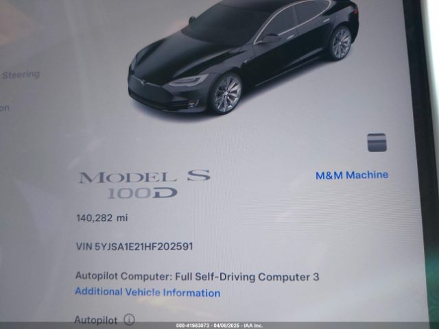 5YJSA1E21HF202591 Tesla MODEL S