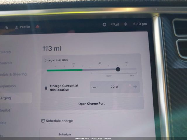 5YJSA1E21HF202591 Tesla MODEL S