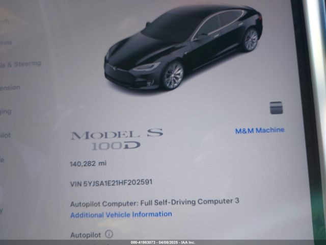 5YJSA1E21HF202591 Tesla MODEL S