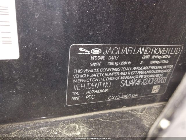 2018 JAGUAR XE SAJAK4FX2JCP20203 Photo 8