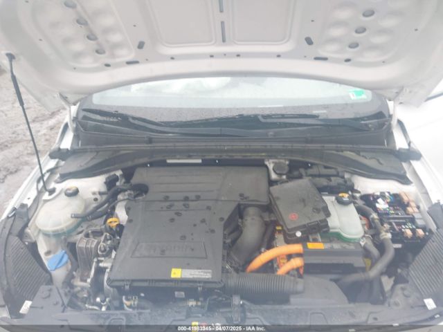 KMHC65LC0HU040044 Hyundai Ioniq Hybrid Blue