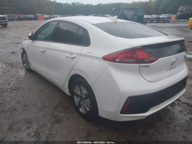 KMHC65LC0HU040044 Hyundai Ioniq Hybrid Blue