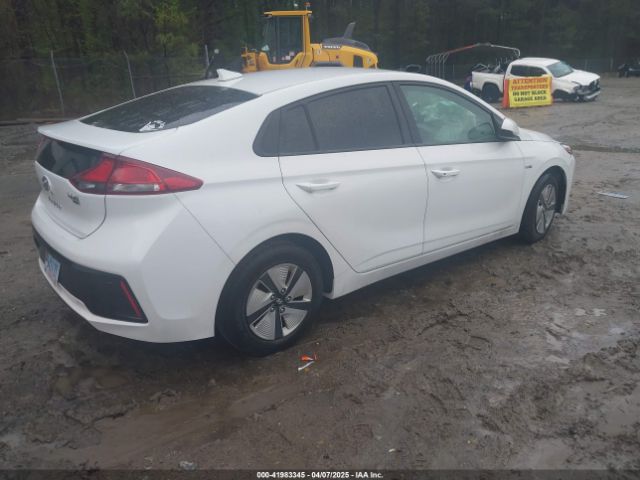 KMHC65LC0HU040044 Hyundai Ioniq Hybrid Blue