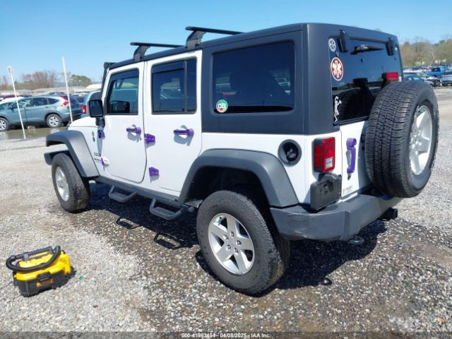 1C4BJWDG7HL612805 Jeep Wrangler Unlimited Sport 4x4