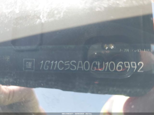 1G11C5SA0GU106992 Chevrolet Malibu Limited Lt