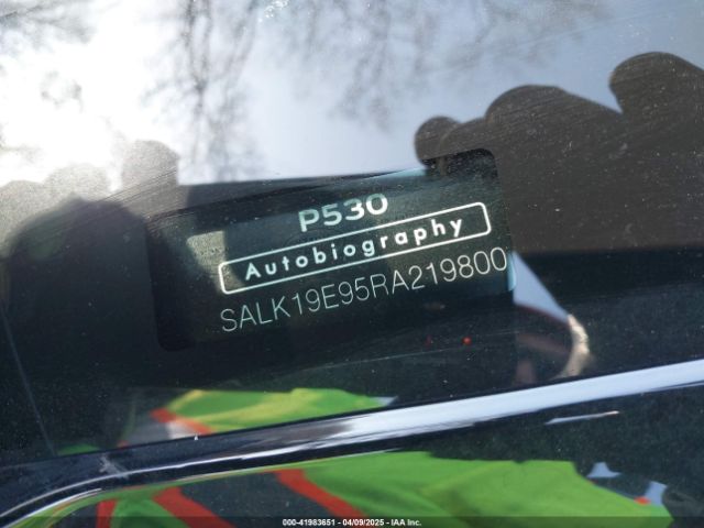 SALK19E95RA219800 Land Rover Range Rover P530 Autobiography