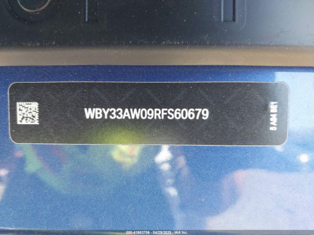 WBY33AW09RFS60679 BMW I4 M50