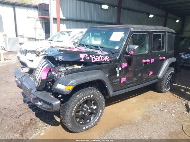 1C4HJXDG7MW714968 Jeep Wrangler Unlimited Willys 4x4
