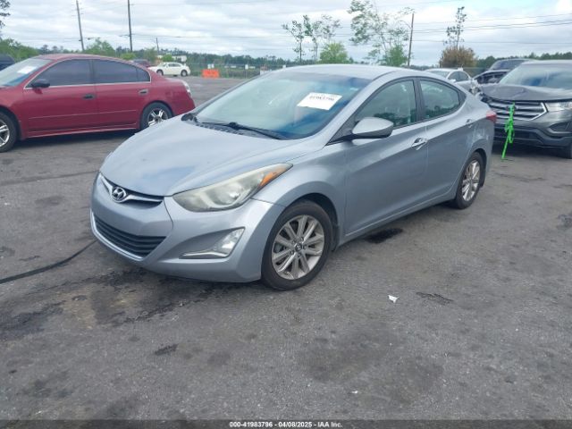 5NPDH4AE9FH633720 Hyundai ELANTRA SE