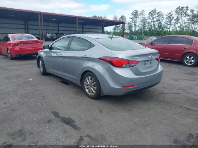 5NPDH4AE9FH633720 Hyundai ELANTRA SE