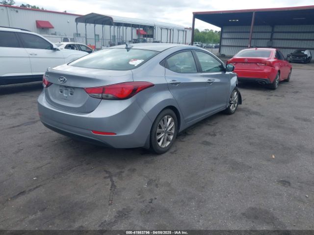 5NPDH4AE9FH633720 Hyundai ELANTRA SE