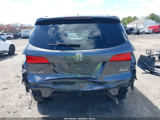 5FNYF6H06GB058392 Honda Pilot Elite