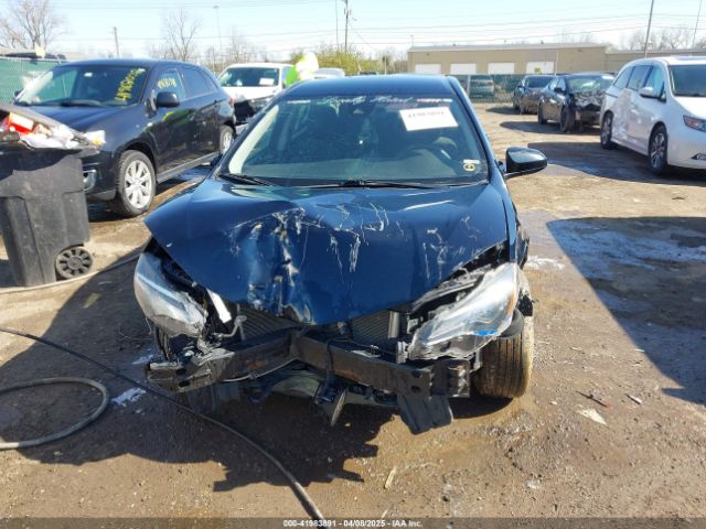 2T1BURHE5KC229381 Toyota COROLLA LE